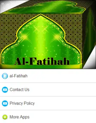 Play Surah Al - Fatihah Mp3