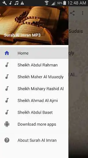 Play Surah Al Imran Mp3  and enjoy Surah Al Imran Mp3 with UptoPlay