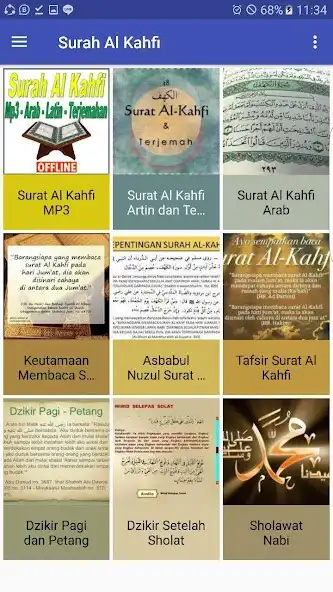 Play Surah Al Kahfi Mp3 Arab Latin dan Terjemahan  and enjoy Surah Al Kahfi Mp3 Arab Latin dan Terjemahan with UptoPlay