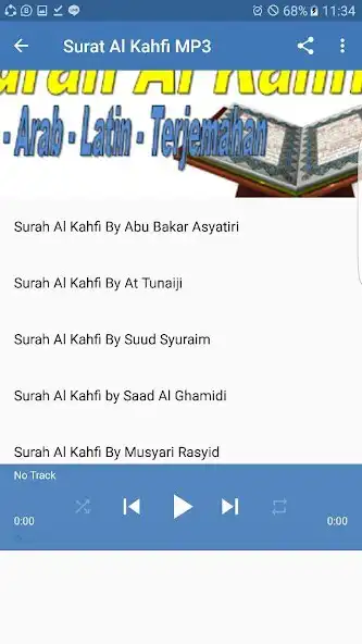 Play Surah Al Kahfi Mp3 Arab Latin dan Terjemahan as an online game Surah Al Kahfi Mp3 Arab Latin dan Terjemahan with UptoPlay