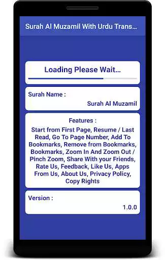 Play Surah Al Muzamil With Urdu Translation  and enjoy Surah Al Muzamil With Urdu Translation with UptoPlay