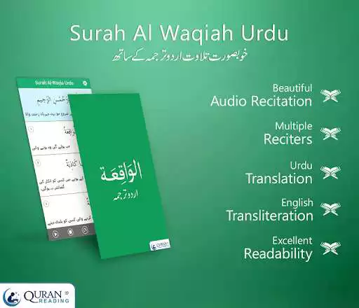Play Surah Al Waqiah in Urdu