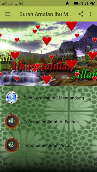Play Surah Amalan Ibu Mengandung  and enjoy Surah Amalan Ibu Mengandung with UptoPlay