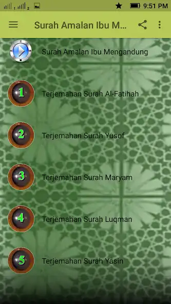 Play Surah Amalan Ibu Mengandung as an online game Surah Amalan Ibu Mengandung with UptoPlay