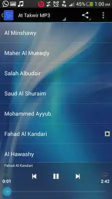 Play Surah At Takwir MP3