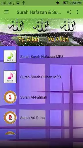 Play Surah Hafazan  Surah Pilihan  and enjoy Surah Hafazan  Surah Pilihan with UptoPlay