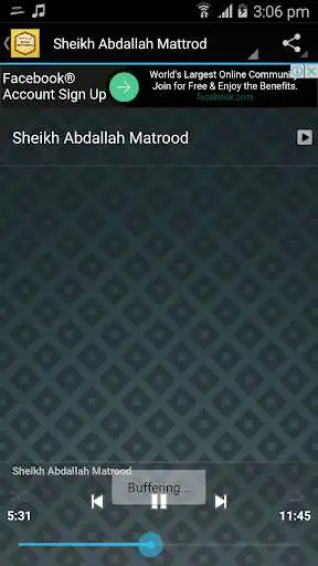 Play APK Surah Muhammad MP3  and enjoy Surah Muhammad MP3 with UptoPlay com.andromo.dev542547.app595695