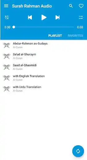 Play Surah Rahman Audio  and enjoy Surah Rahman Audio with UptoPlay