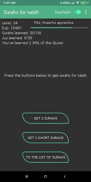 Play Surahs for salah  and enjoy Surahs for salah with UptoPlay