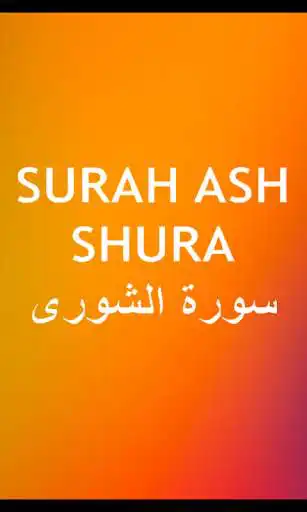 Play Surah Shura  and enjoy Surah Shura with UptoPlay