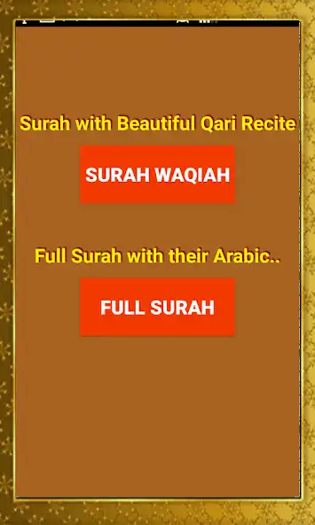 Play Surah Waqiah with Audio  and enjoy Surah Waqiah with Audio with UptoPlay