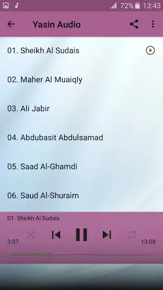 Play Surah Yasin Offline Mp3 as an online game Surah Yasin Offline Mp3 with UptoPlay