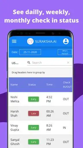 Play Suraksha.AI - free attendance and time tracking as an online game Suraksha.AI - free attendance and time tracking with UptoPlay