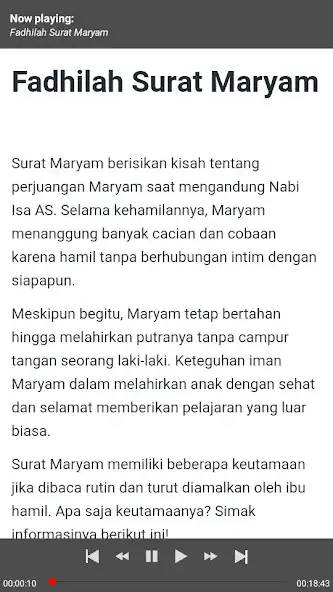 Play Surat Maryam Audio Terjemah as an online game online Surat Maryam Audio Terjemah with UptoPlay Play Surat Maryam Audio Terjemah as an online game Surat Maryam Audio Terjemah with UptoPlay