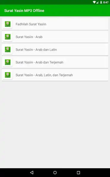 Play Surat Yasin MP3 Offline + Terjemah  and enjoy Surat Yasin MP3 Offline + Terjemah with UptoPlay