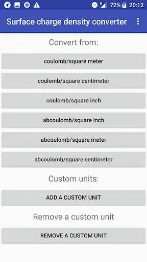 Play Surface charge density converter  and enjoy Surface charge density converter with UptoPlay