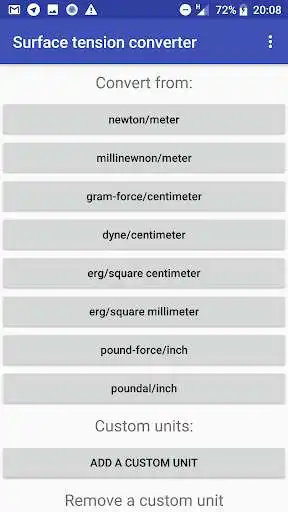 Play Surface tension converter  and enjoy Surface tension converter with UptoPlay