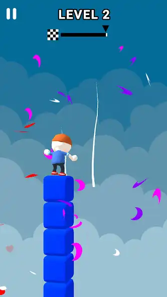 Play Surf Cube Stack as an online game Surf Cube Stack with UptoPlay