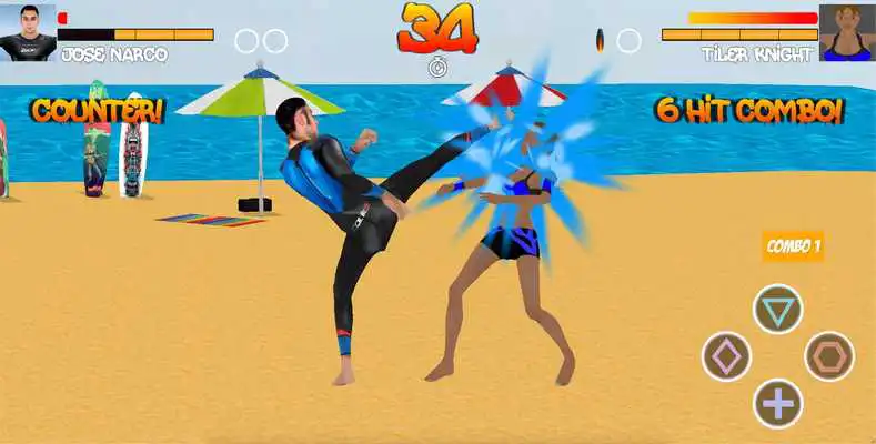 Play Surfer Fight Beach Play Surfer Fight Beach