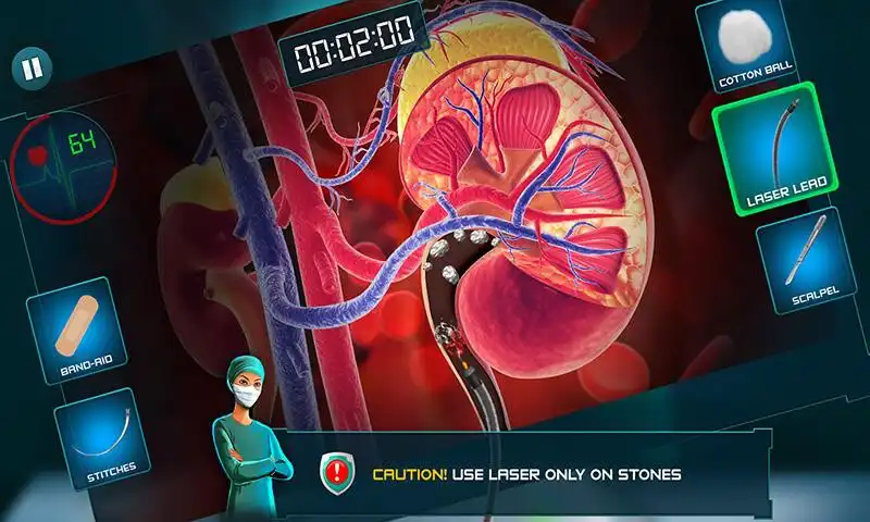 Play Surgeon Doctor 2018 : Virtual  as an online game Surgeon Doctor 2018 : Virtual  with UptoPlay