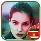 Free play online Suriname Flag Photo Editor APK