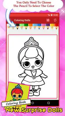 Play Surprise Dolls Coloring Book