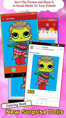 Play Surprise Dolls Coloring Book