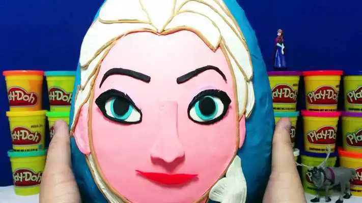 Play Surprise Eggs Frozen Anna Elsa