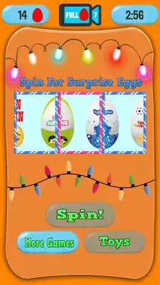 Play Surprise Eggs Spin Machine