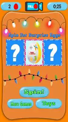 Play Surprise Eggs Spin Machine