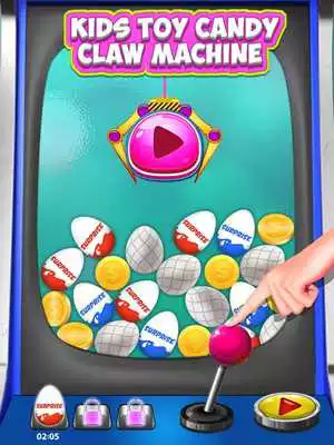 Play Surprise Eggs Toy Candy Claw Machine