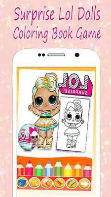 Play Surprise Lol Dolls Coloring Book Game Play Surprise Lol Dolls Coloring Book Game