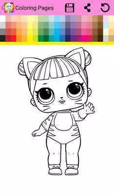 Play Surprise Lol Dolls Coloring Book