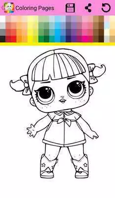 Play Surprise Lol Dolls Coloring Book