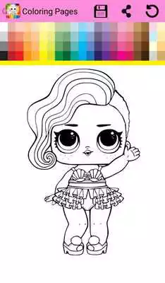 Play Surprise Lol Dolls Coloring Book