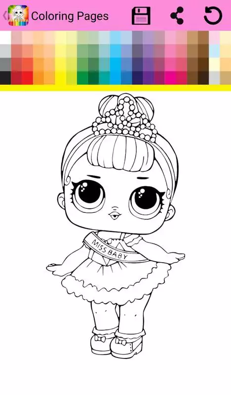 Play Surprise Lol Dolls Coloring Book