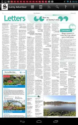 Play Surrey Advertiser Newspaper as an online game Surrey Advertiser Newspaper with UptoPlay