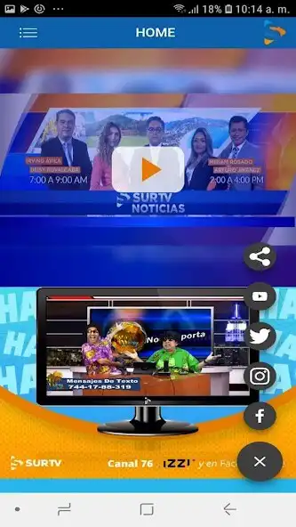 Play Sur TV as an online game Sur TV with UptoPlay