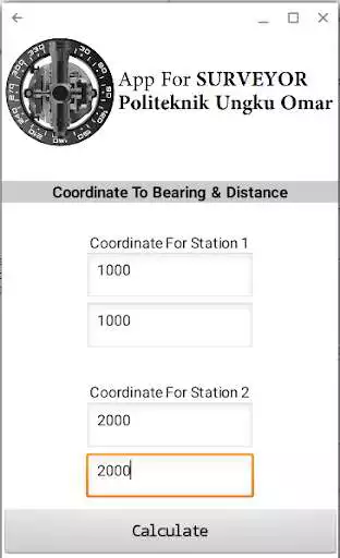 Play Surveyor Apps Calculation