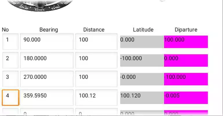 Play Surveyor Apps Calculation