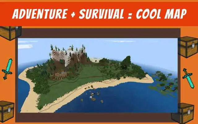 Play Survival++ Adventure Map for mcpe