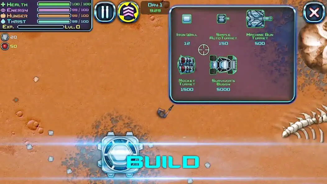 Play Survival, Craft  Tower Defense - XENORAZE as an online game Survival, Craft  Tower Defense - XENORAZE with UptoPlay