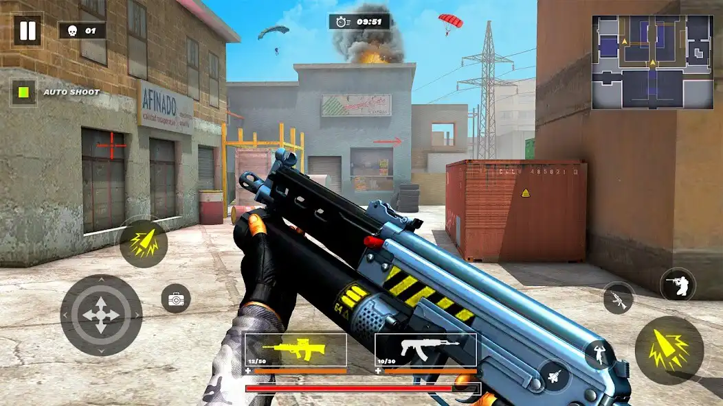 Play Survival Fire War Battleground as an online game Survival Fire War Battleground with UptoPlay