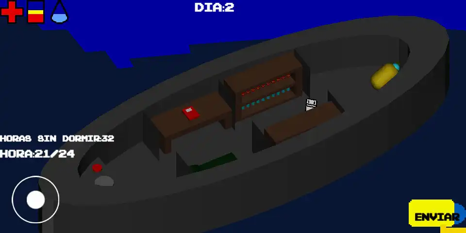 Play Survival In Submarino as an online game Survival In Submarino with UptoPlay