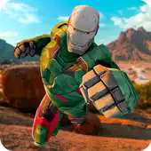 Free play online Survival Iron Hero in Desert APK