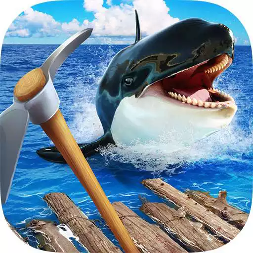 Free play online Survival Ocean Raft - Winter Story PRO  APK
