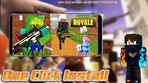 Play Survival Royale Mods - New Battle Map For PE  and enjoy Survival Royale Mods - New Battle Map For PE with UptoPlay