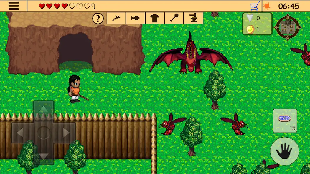 Play Survival RPG 3: Craft Retro 2D as an online game Survival RPG 3: Craft Retro 2D with UptoPlay