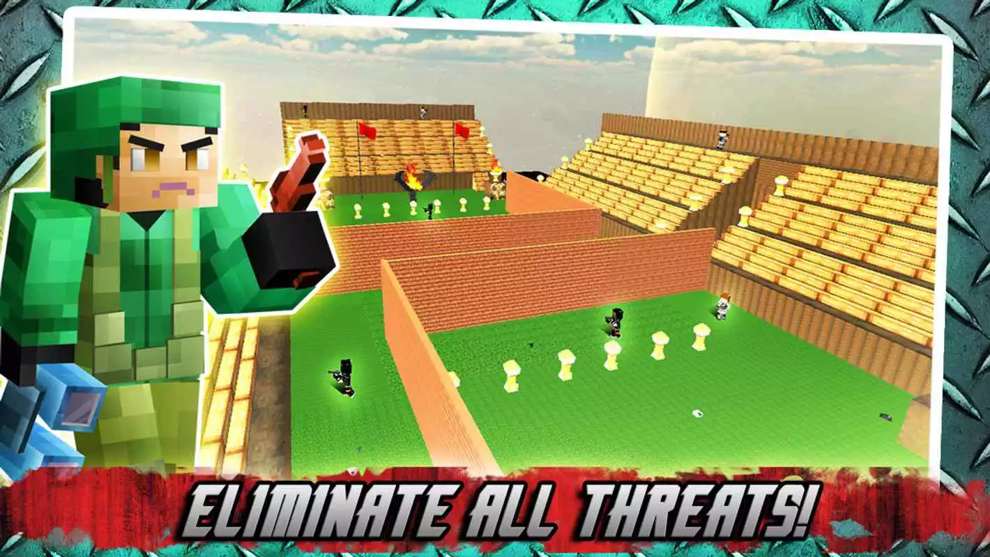 Play Survival Shooter MineGun Arena