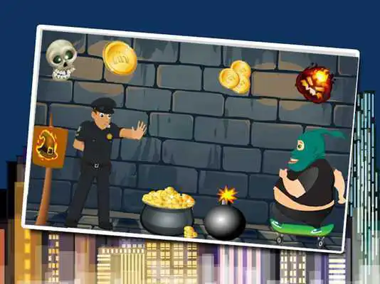 Play Survival subway : Robber  cop